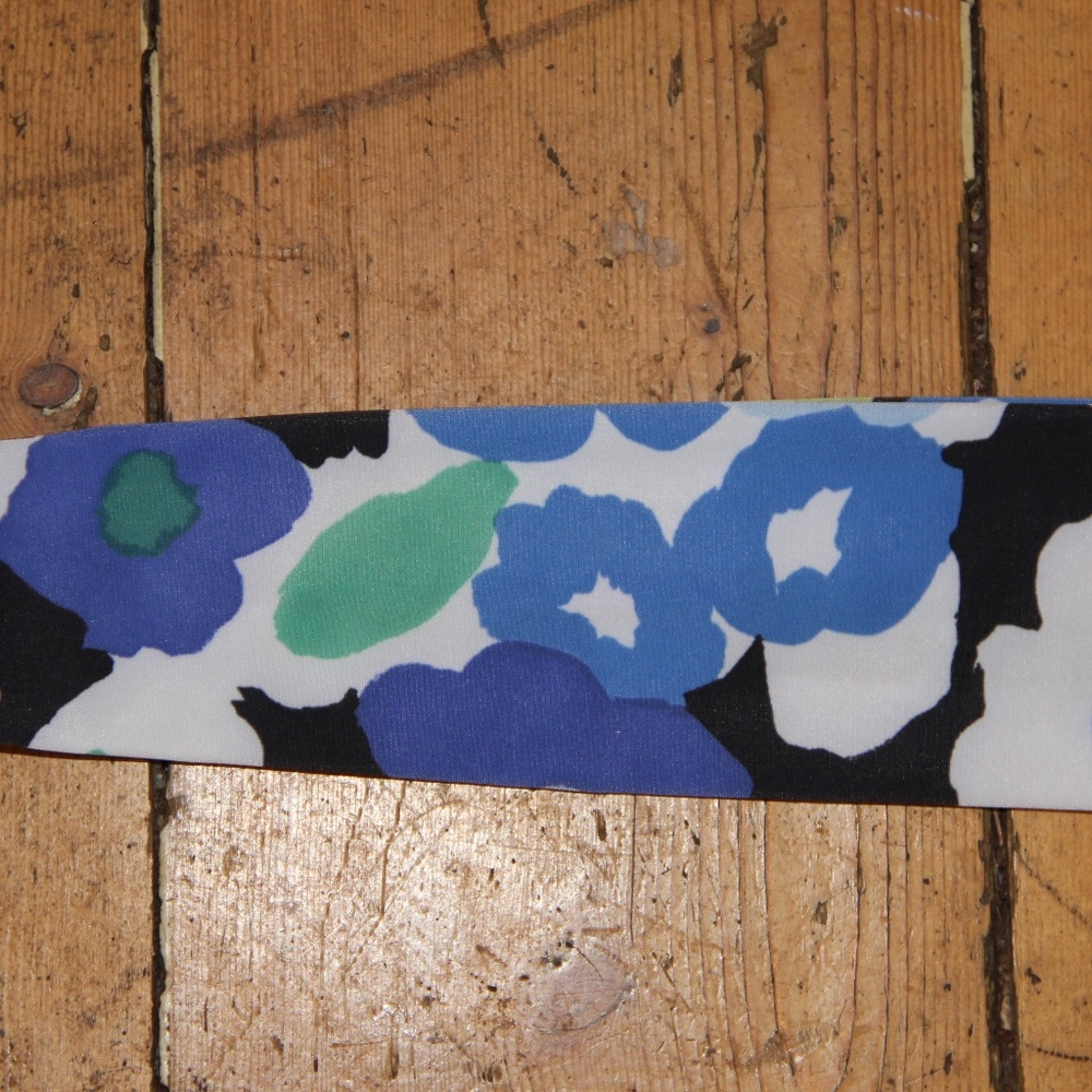 Violet Love flower headband